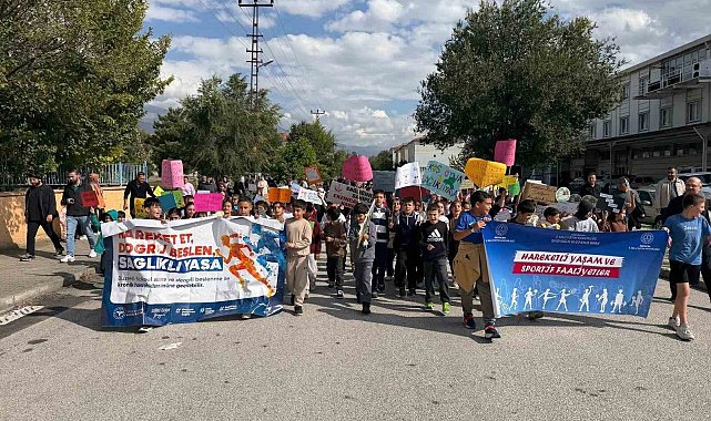 Erzincan'da Dünya Yürüyüş Günü etkinliği düzenlendi