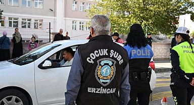 Erzincan'da öğrencilerin güvenliği için denetim yapıldı