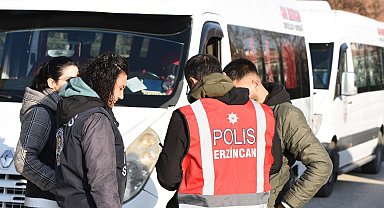 Erzincan'da okullarda güvenli eğitim için denetimler sürüyor