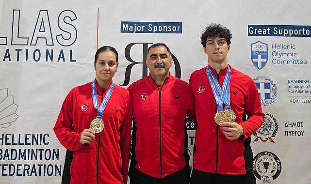 Erzincanlı badmintonculardan uluslararası şampiyonluk