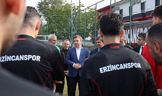Erzincanspor'a maç öncesi moral