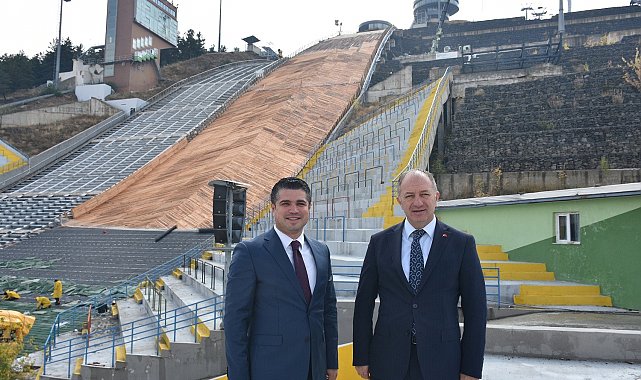 Erzurum GSİM'de dört koldan inşaat çalışması