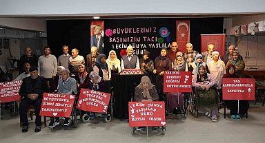 Erzurum'da dünya yaşlılar günü etkinlikleri