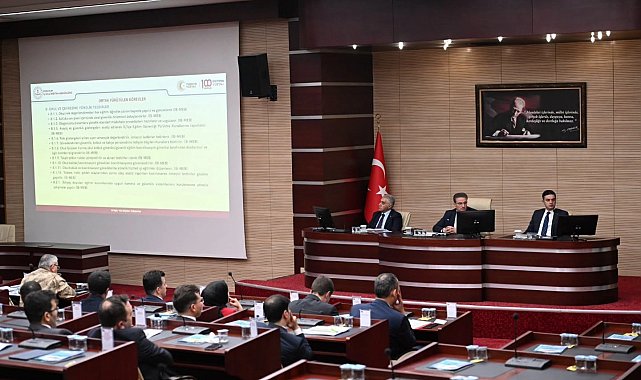 Erzurum'da okul güvenliği masaya yatırıldı