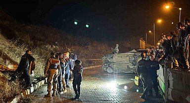 Erzurum'da otomobil şarampole yuvarlandı: 1 ölü, 3 yaralı