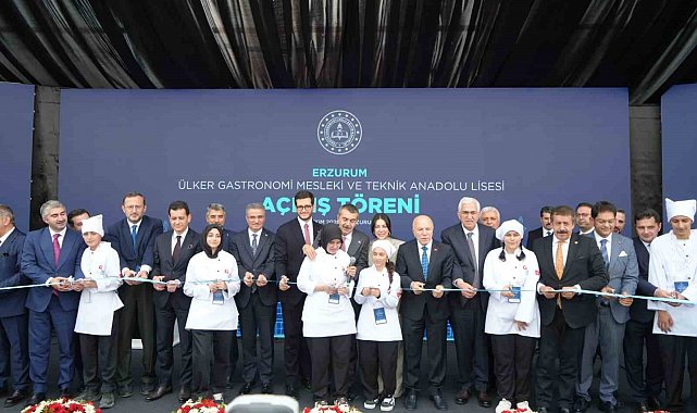 Erzurum'da Türkiye Gastronomi Liseleri Projesi'nin ilk adımı atıldı