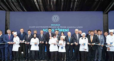Erzurum'da Türkiye Gastronomi Liseleri Projesi'nin ilk adımı atıldı