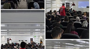 Erzurum'da üniversite öğrencilerine terörle mücadele bilgilendirmesi