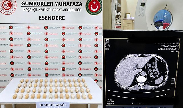 Esendere'de 1 kilo metamfetamin ele geçirildi