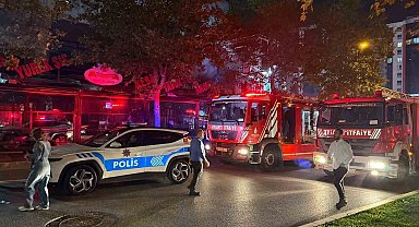 Esenyurt'ta iki katlı iş yerinde yangın: 1 yaralı