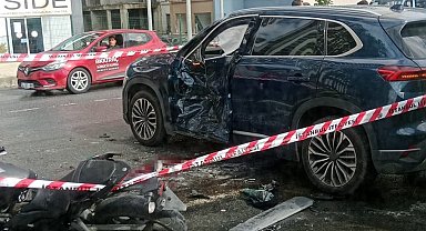 Esenyurt'ta motosiklet ile otomobil çarpıştı: 19 yaşındaki sürücü hayatını kaybetti