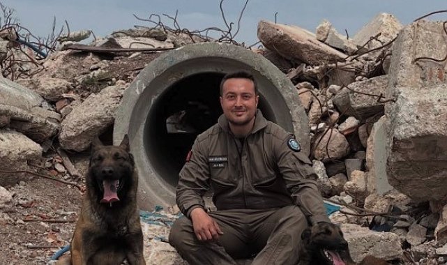Eskişehir İtfaiyesi'nin arama kurtarma köpekleri zorlu sınavı başarıyla geçti