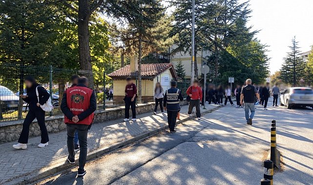 Eskişehir'de çocukların güvenliği için denetimler sürüyor