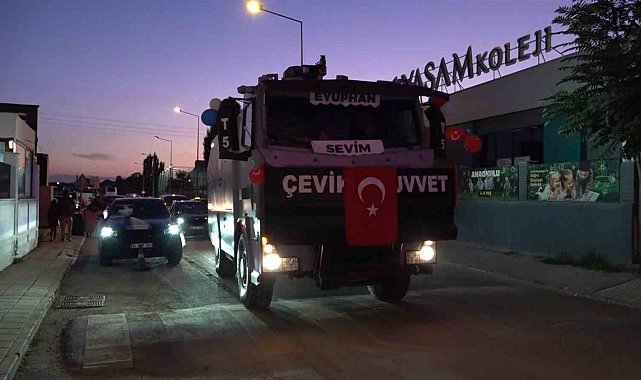 Eskişehir'de sünnet düğünü yapılan şehidin oğluna anlamlı sürpriz