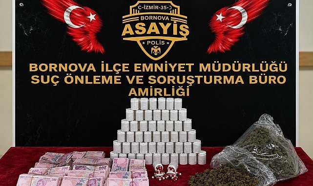 Evden binlerce uyuşturucu hap ile esrar ele geçirildi