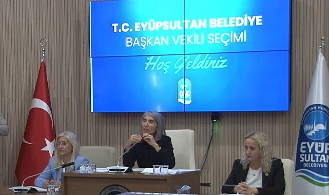 Eyüpsultan Belediyesi'nde başkan vekili seçimi başladı