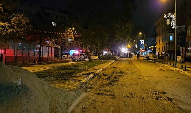 Eyüpsultan'da "İBB'nin taşınacağını duyurduğu asırlık ağaçların kesildiği" iddiası, vatandaşlar tepki gösterdi