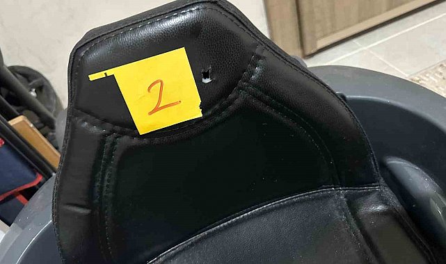 Facianın eşiğinden dönüldü: Rastgele açılan ateş pencereden girerek çocuğun akülü aracına isabet etti