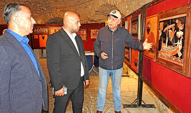 Fahrettin Kerem Çevik, Çeşme'de Kültür Yolu Festivali etkinliklerini inceledi