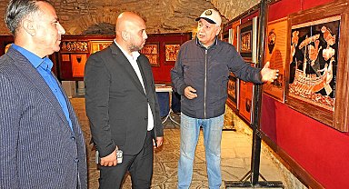Fahrettin Kerem Çevik, Çeşme'de Kültür Yolu Festivali etkinliklerini inceledi