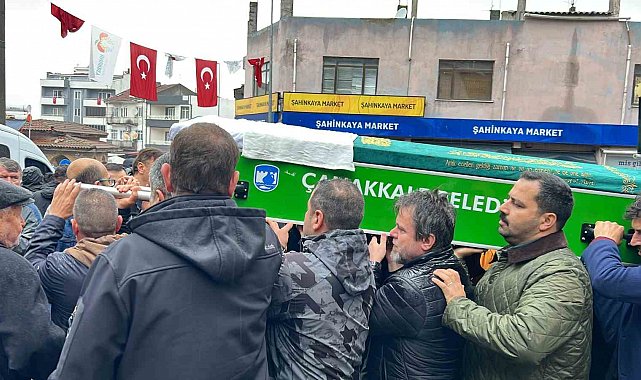 Feci kazada hayatını kaybeden sürücü son yolculuğuna uğurlandı