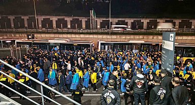 Fenerbahçe taraftarları, RAMS Park'a geldi