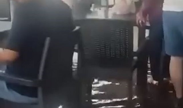 Fethiye Belediyesi Halk Evi'ni su bastı