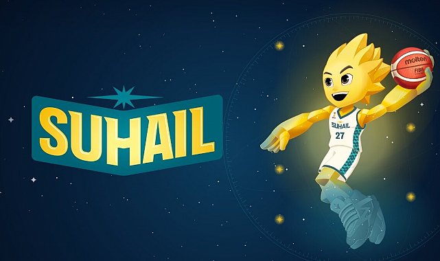 FIBA 2027 Basketbol Dünya Kupası'nın resmi maskotu Suhail tanıtıldı