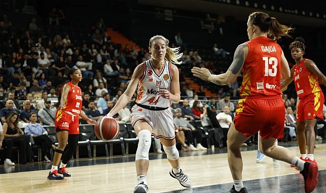 FIBA Kadınlar Avrupa Kupası: Çimsa ÇBK Mersin: 72 - Sleza Wroclaw: 59
