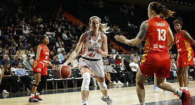 FIBA Kadınlar Avrupa Kupası: Çimsa ÇBK Mersin: 72 - Sleza Wroclaw: 59