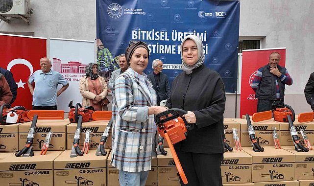 Fındıkta verim ve kalite için ekipman desteği