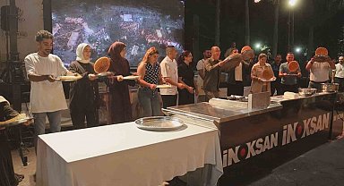 Gastronomi festivalinde künefe şovu