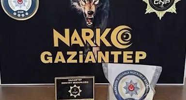 Gaziantep'te 1 kilo metamfetamin ele geçirildi: 2 gözaltı