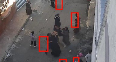 Gaziantep'te 1 kişinin ölümüyle sonuçlanan meydan kavgası görüntülendi