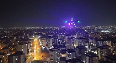 Gaziantep'te 36 dron ile havadan huzur-güven denetimi