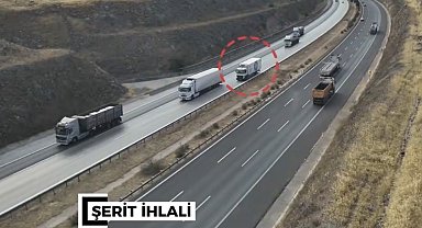 Gaziantep'te jandarmadan otoyolda trafik denetimi: 903 araca ceza
