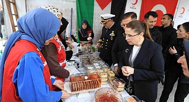 Gazze için dayanışma etkinliği