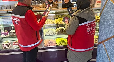 Gediz'de kadına yönelik şiddetle mücadele için farkındalık çalışması