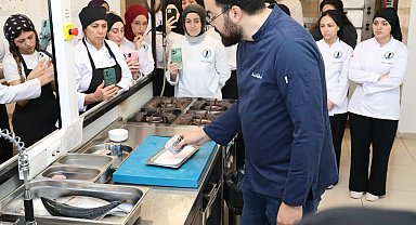 Geleceğin şefleri 3 bin yıllık lezzetin püf noktalarını öğrendi
