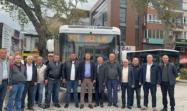 Gemlik'te elektrikli otobüs dönemi başlıyor