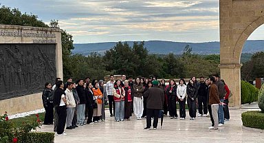 Gençler Çanakkale ruhunu yerinde yaşadı