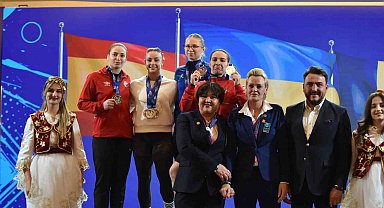 Gençler ve U23 Avrupa Halter Şampiyonası'nda milli sporculardan 5 madalya daha