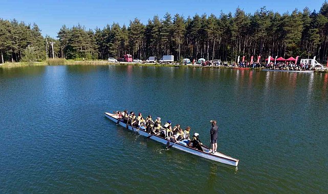 Gençlerin rotası Topuk Yaylası oldu, kano ve trekking yaptılar