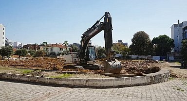 Germencik'te Ortaklar Kapalı Pazar Yeri için çalışmalar başladı