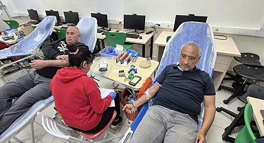 Gerze'de hayat kurtaran kan bağışı kampanyası