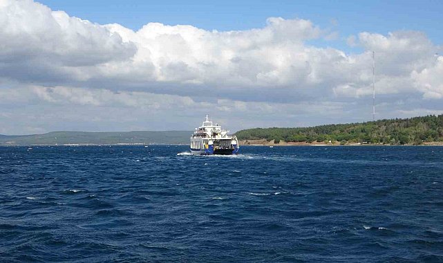 Gökçeada'ya yapılacak bazı feribot seferleri iptal edildi