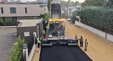 Gölbaşı Belediyesinden eylül ayında 22 bin 500 ton asfalt serimi
