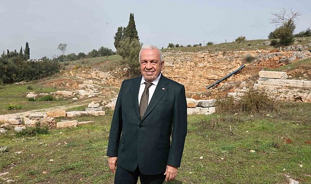 Gölyazı Tiyatro Alanı gün yüzüne çıkıyor