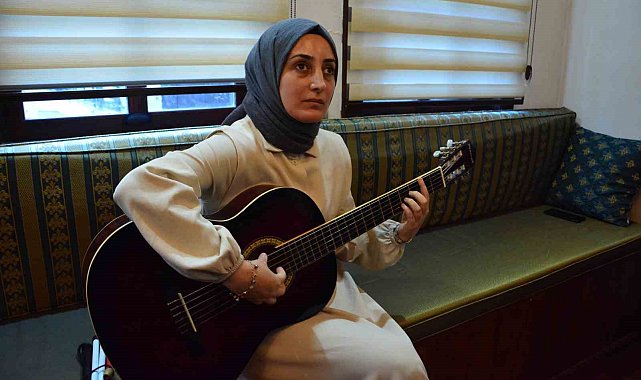 Görme engelli Büşra'nın müzik tutkusu gerçeğe dönüştü