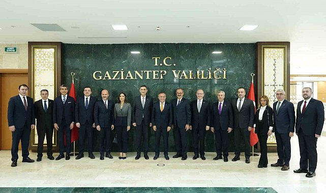 GSO'dan yeni dönem dolayısıyla Gaziantep protokolüne ziyaret